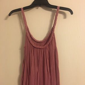 Rust/ Pink colored tank